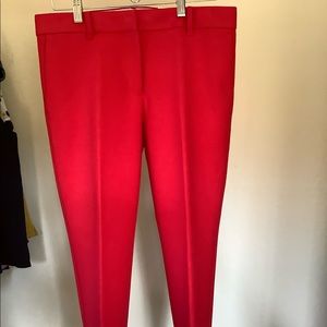 Ann Taylor Red Pants 6P